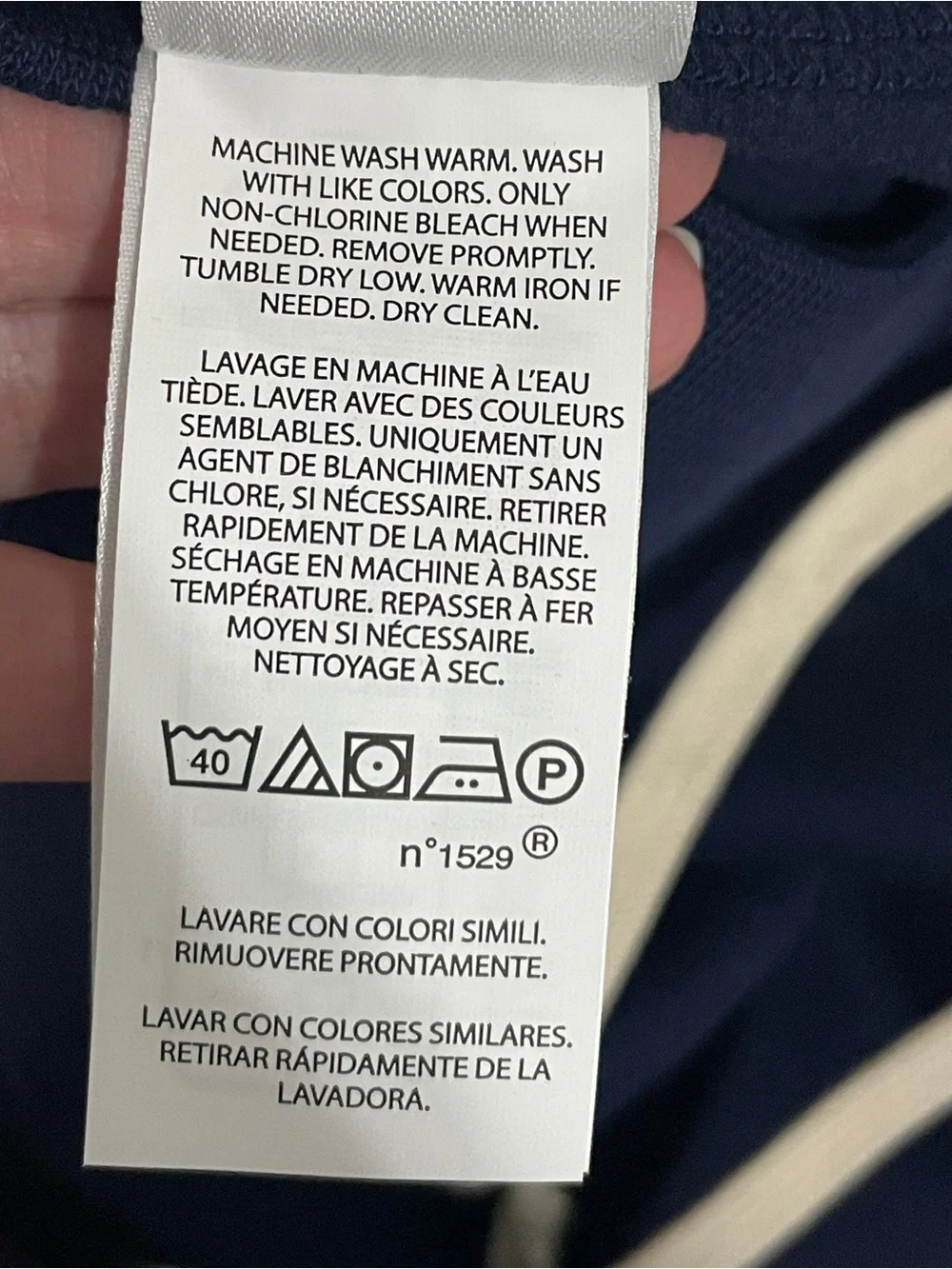 Polo Ralph Lauren navy sweatpants
